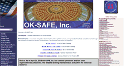 Desktop Screenshot of ok-safe.com